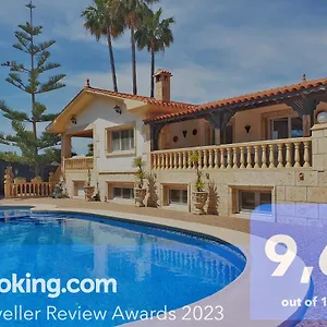  Villa Tres Palmeras Muy Cerca De Albir Y Benidorm
